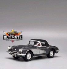 1958 58 Chevy Corvette Collectible 164 Scale Diecast Model Collector Car