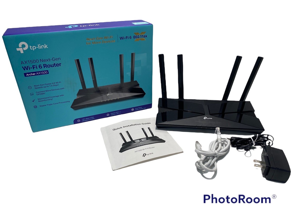 TP-Link Archer AX1500 Next-Gen Wifi 6 Router, Black 4