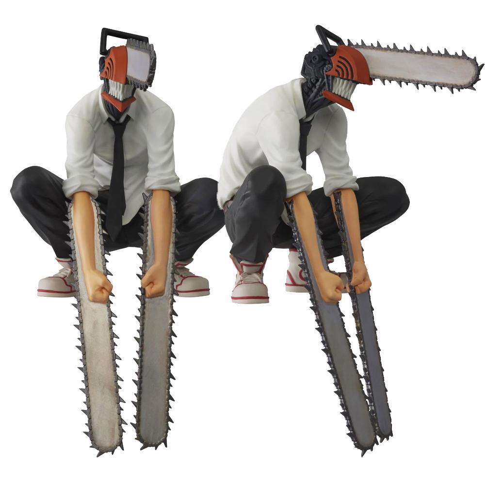 Figura Denji 14 cm Motosierra Hombre Power PVC Fideos Tapón Anime Modelo Juguete Regalo