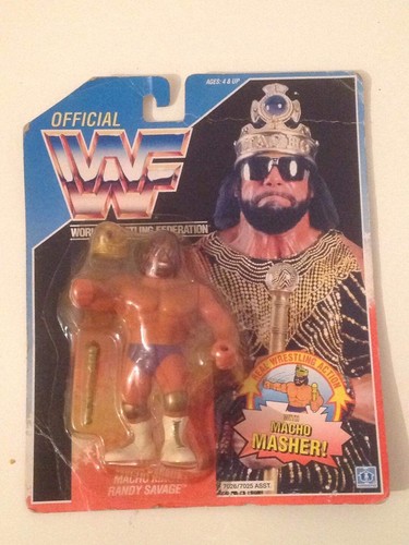 Wwf Hasbro Macho King Randy Savage Moc ...