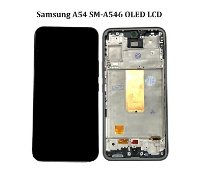 Samsung Galaxy A54 SM-A546 OLED LCD Display Touch Digitizer + Rahmen