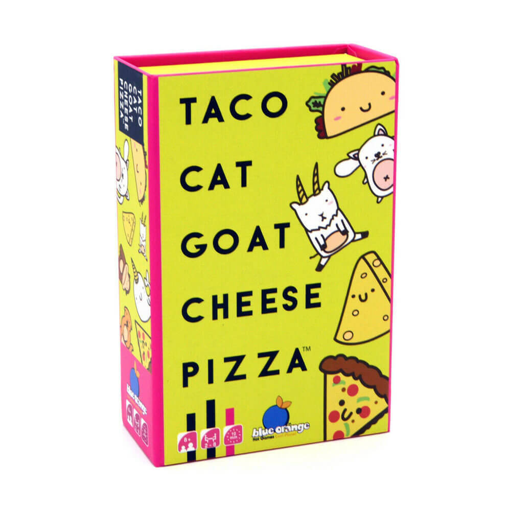 Taco Cat Pizza con queso de cabra Juego de fiesta familiar para 8 jugadores de 8