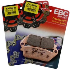 EBC FA196HH Sintered Brake Pads X2 for Honda CBR 500 R 16-18