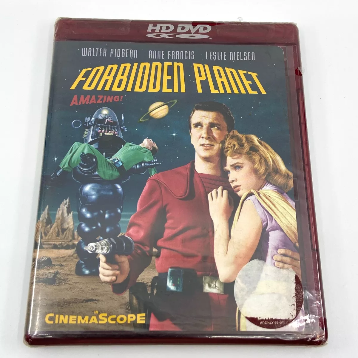 Forbidden Planet ~ DVD ~ Walter Pidgeon, Anne Francis (1956