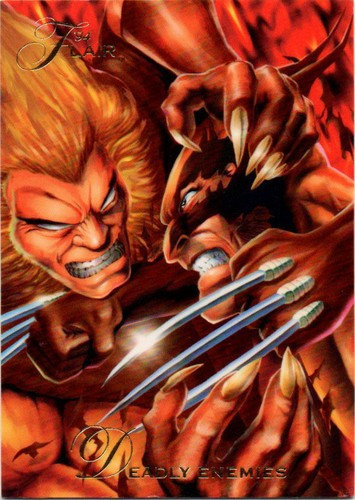 1994 Fleer Flair Marvel X-Men Base Card You Pick Finish Your Set Venom Deadpool - Picture 54 of 151