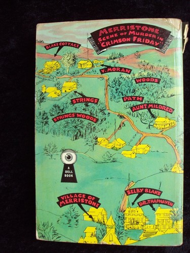 CRIMSON FRIDAY DOROTHY CAMERON DISNEY COLLECTIBLE DELL #137 MYSTERY NOVEL - Imagen 2 de 2