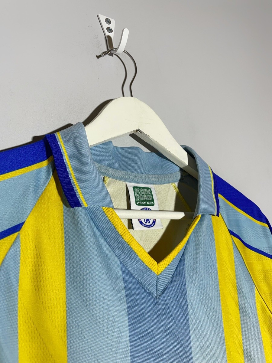 チェルシーFC ユニフォーム 1997 98 サイズM CHELSEA 1997 1998 HOME FOOTBALL SHIRT SOCCER JERSEY UMBRO sz