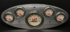 1932 1933 1934 Ford Truck 5 Gauge Dash Panel Insert Polished Mechanical Shark