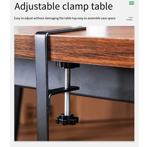 Adjustable Under Desk Cable Management Tray Cord Hanging Basket Classroom - 第 10/14 張圖片