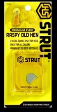 H.S. Strut Raspy Old Hen Premium Flex Diaphragm Turkey Call