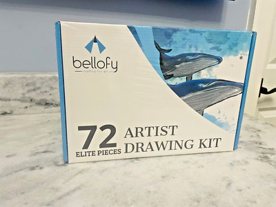 72 Piece Drawing Sketch Kit with 100 Sheet Sketchbook (BRAND NEW)