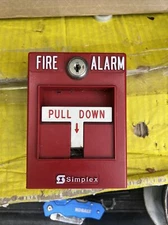 Simplex 2099-9795 Addressable MAPNET Manual Pull Station USED No Key
