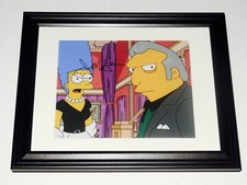 JOE MANTEGNA AUTOGRAPHED 8X10 PHOTO (FRAMED & MATTED) - GODFATHER / SIMPSONS!