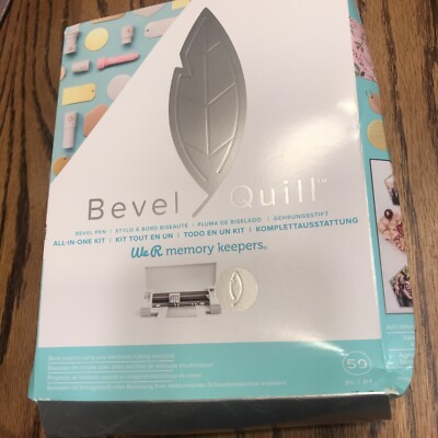 We R Memory Keepers Bevel Quill Starter Kit New Damaged Box