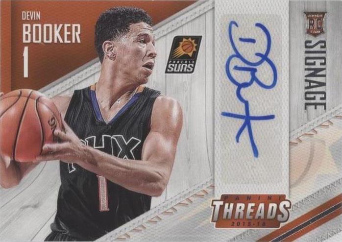 2015-16 Panini Threads - Devin Booker #SR-DB - 1 of 2