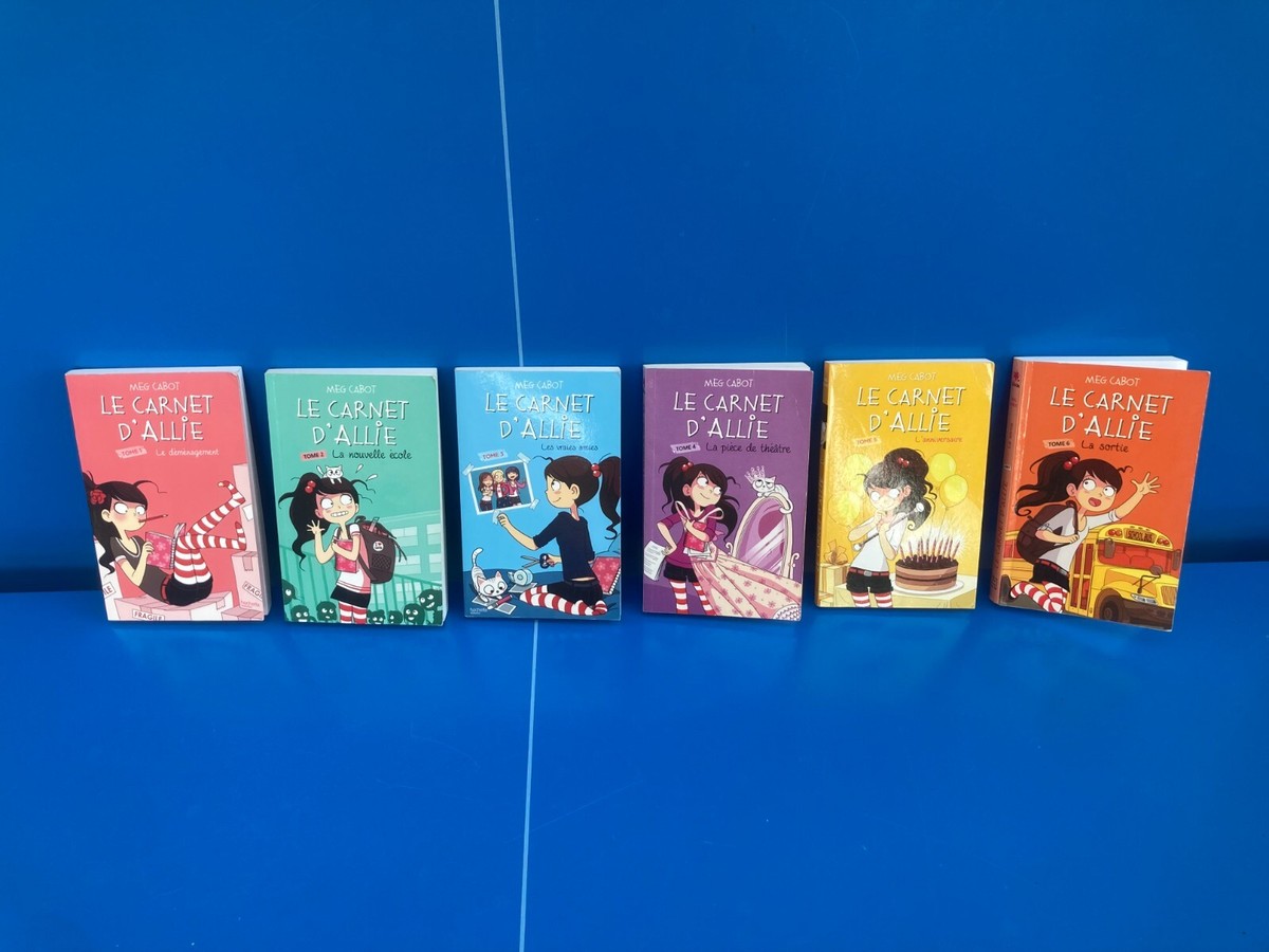 Le CARNET d' ALLIE tomes à Meg Cabot Roman jeunesse aventure