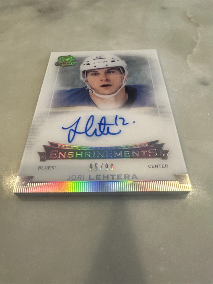 Jori Lehtera /99 St. Louis Blues 2014-15 Upper Deck The Cup - Enshrinements - Image 2 of 4