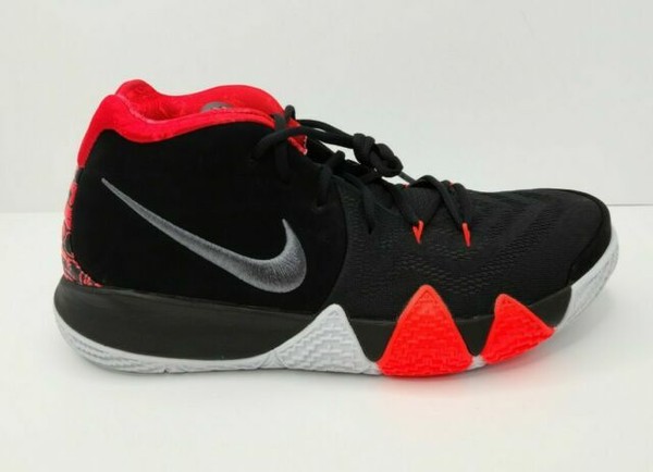 kyrie 4 red and black