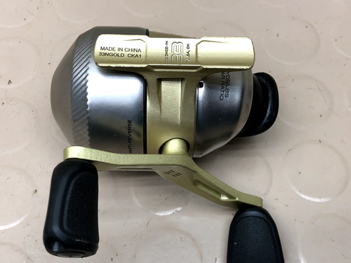 Zebco 33 Gold Spincast Fishing Reel - Picture 6 of 11