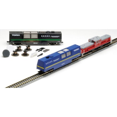 Tomytec 976425 Schienenreinigungswagen Spurweite N, blau