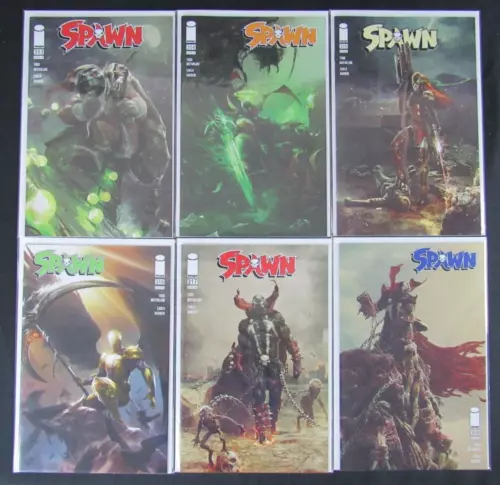 Spawn (1992, Image) Lot #313, 314, 315, 316, 317, 318 NM FM004