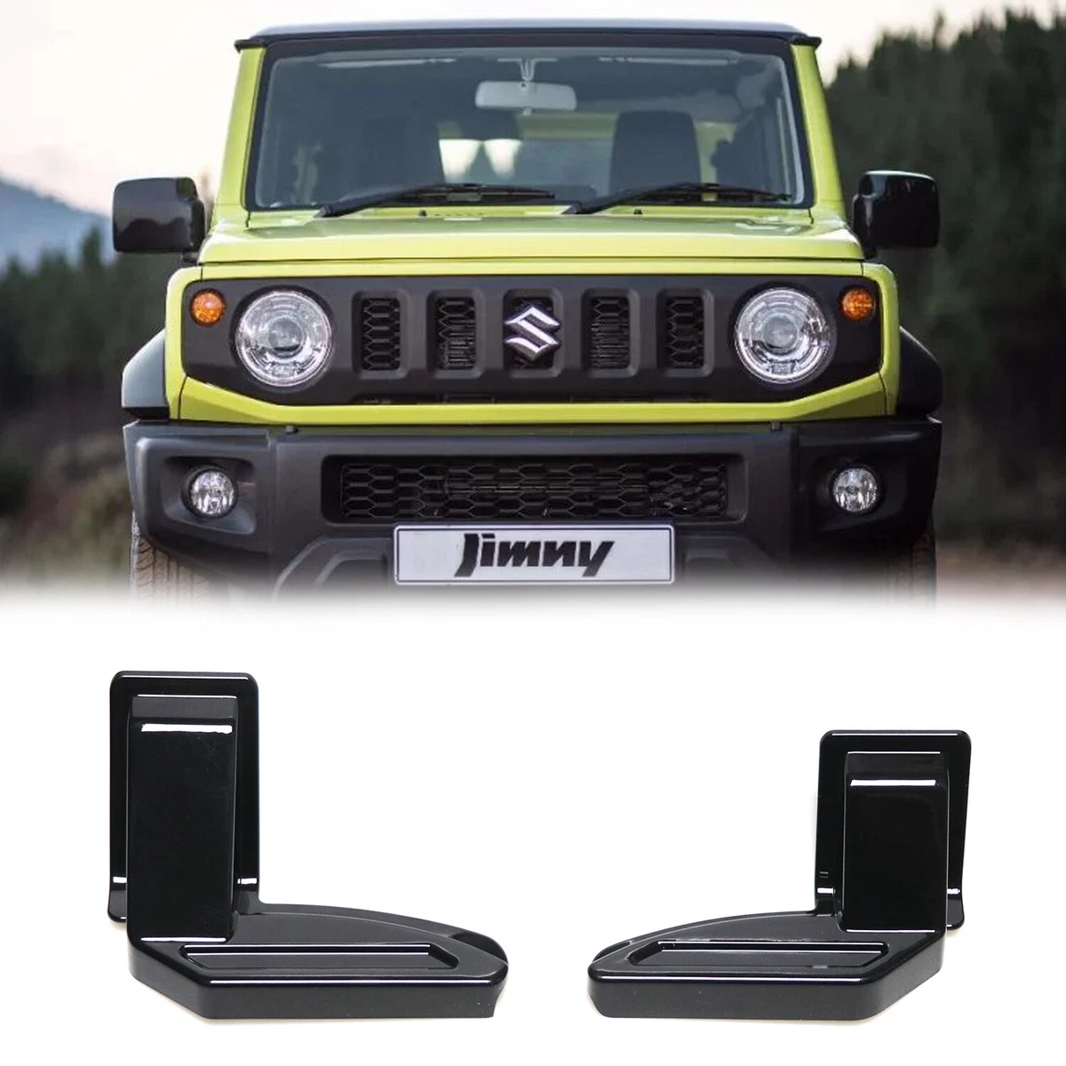 2Pcs Rear Window Heat Wire Protection Demister Cover Trim For 19+ Suzuki  Jimny