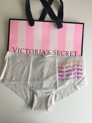 Victoria's Secret PINK Low Rise No Show Hipster Panty - S - Neu mit Etikett