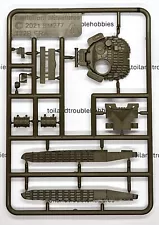 Team Yankee Soviet T72B Upgrade Sprue with ERA BM277 single sprue 15mm NoS