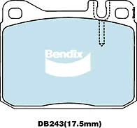 Bendix Front Brake Pads DB243GCT - Picture 2 of 2