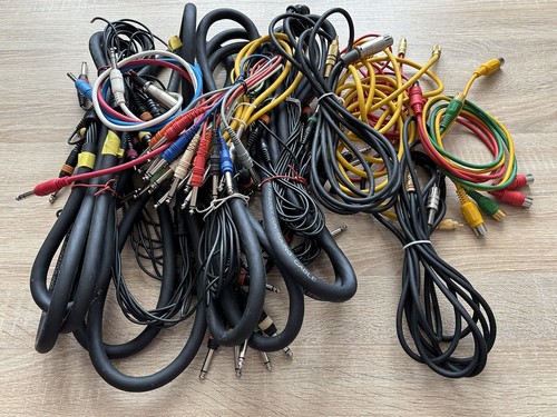 Kabelsalat für Audio-Profis / XLR, Klinke, MIDI, Multicore, Optical – Top!
