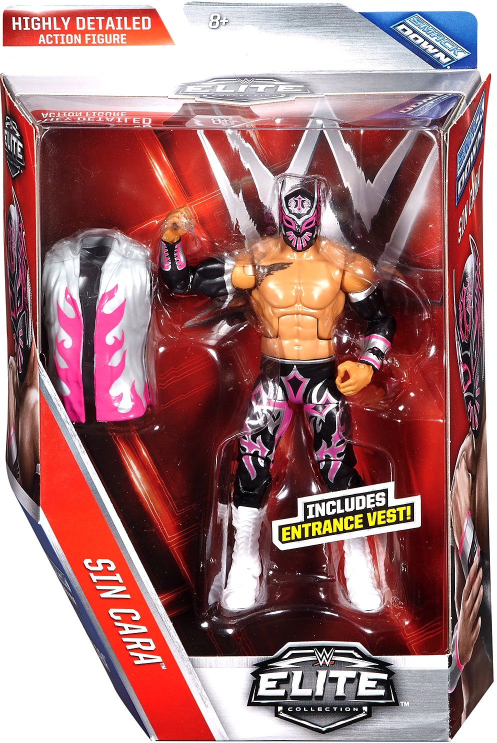 sin cara wrestling action figure