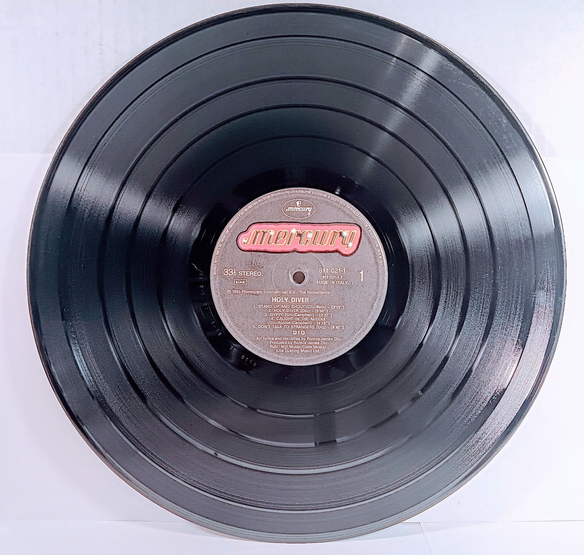 DIO - Holy Diver (Mercury 811 021-1) w/Original Inner Sleeve