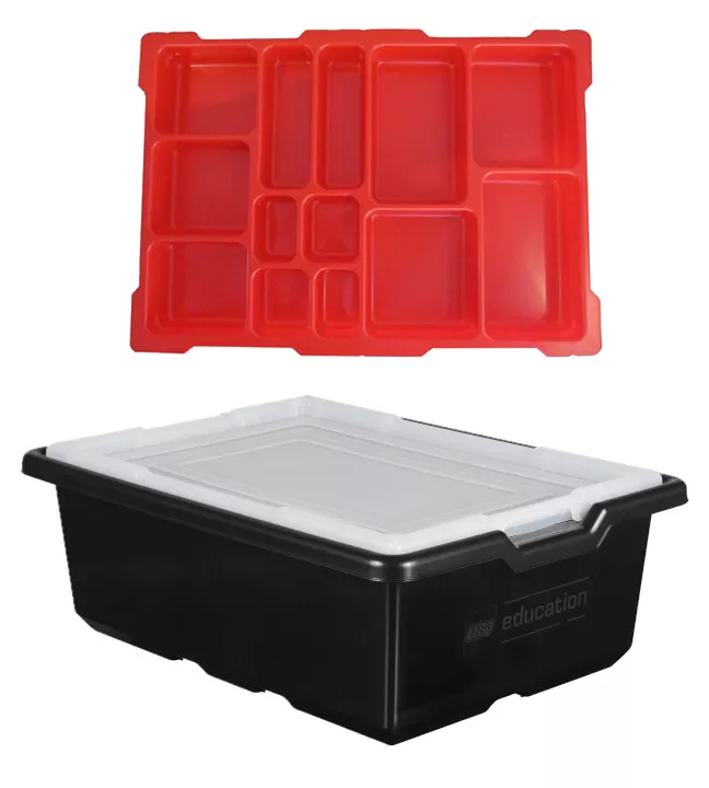 Lego Brand BIN + TRAY + LID (storage,organizer,  sorter,technic,ev3,mindstorms)