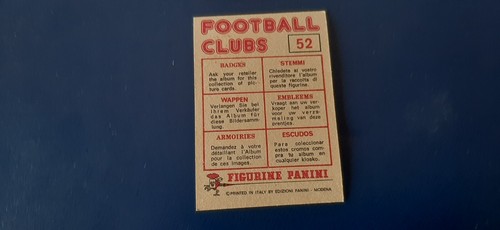 Figurine Panini Football Clubs 1975 con velina - Scegli dall'elenco - Zdjęcie 77 z 421