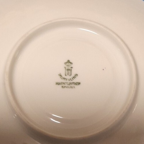 Vintage Sammeltassen Gedeck, 3 tlg., Winterling Marktleuthen Bavaria - Bild 7 von 10