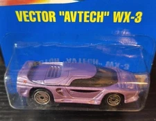 Hot Wheels  VECTOR "AVTECH" WX-3 1991 #207