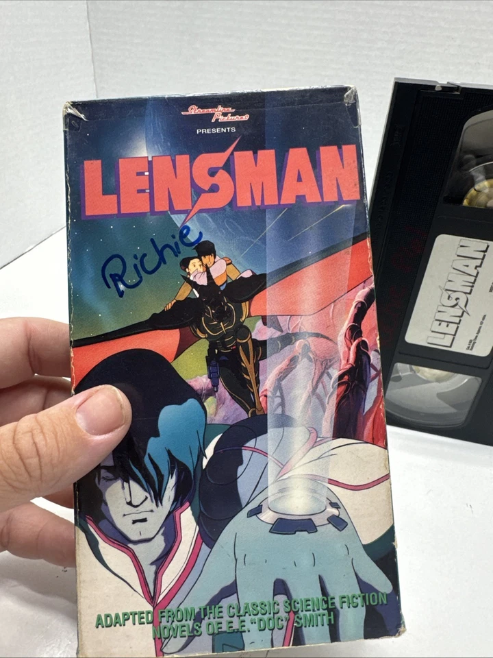 Lensman (VHS, 1993) Streamline Pictures EE Doc Smith Sci FI Anime Animation Foto 2 de 4