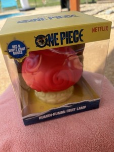 NIB Netflix "One Piece" Human-Human Hito Fruit 3D LED Lamp Red & White Light