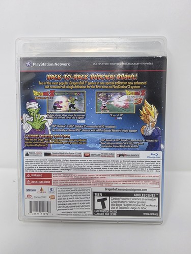 Dragon Ball Z: Budokai HD Collection (Sony PlayStation 3, 2012)- Cib Complete - Picture 2 of 11