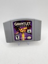 Gauntlet Legends N64 Nintendo 64 Authentic! Great Condition! Tested! Rare!