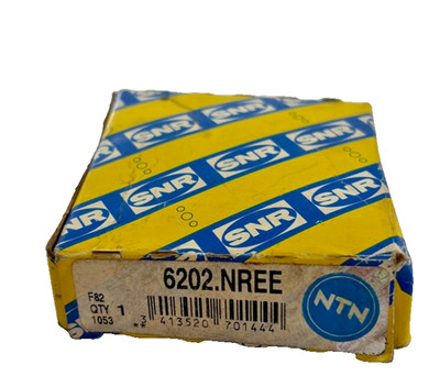 SNR 6202.NR.EE Deep Groove Ball Bearing   Double Shielded, Snap Ring