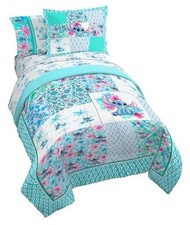 Kids Comforter Set Includes Sheets and 5 Piece Twin Multi - Lilo and Stitch 02