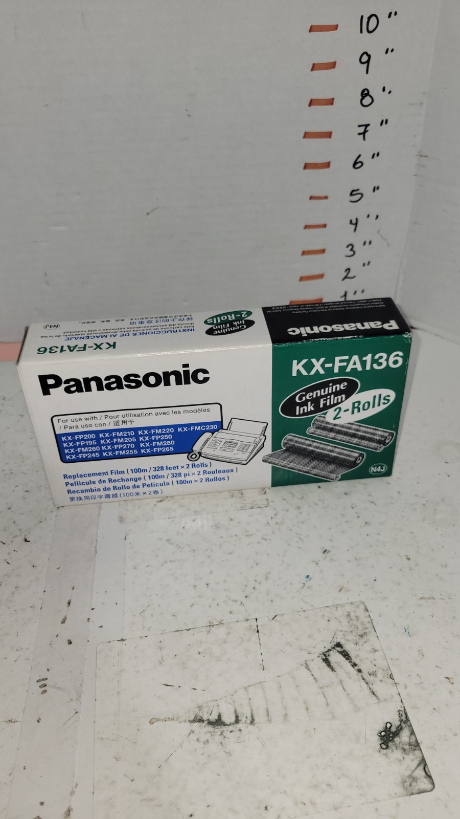 Panasonic KX-FA136 Original Ink Film Replacement Fax Toner 1 Roll ONLY NEW