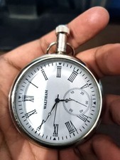 Antique Brass watch elgin pocket Collectible Brass Pocket Watch Occasion GIFT