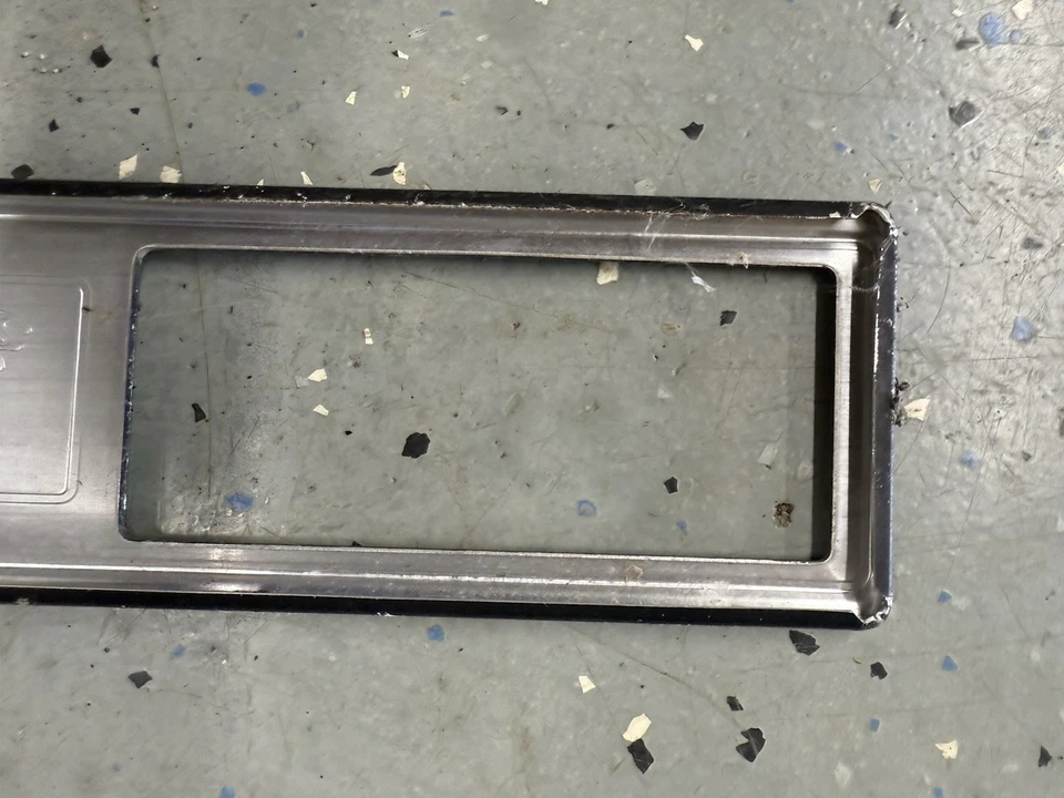 1972 Chevrolet Impala Front Aluminum Dash Plate Insert Donk 72 Chevy - Image 4 of 4