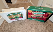 New Bright Holiday Express BROWN ANIMATED REINDEER STABLE Car VIDEO! Dillards