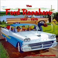 The Ford Ranchero 1957-1979 Dvd-rom 400 Photos