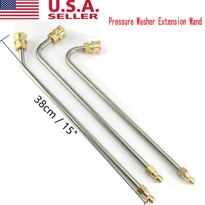 #ad 3090U Spray Rod High Pressure Washer Gun Extension Wand Lance Gutter 1 4 Quick $9.02
