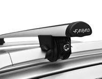 DachtrÄGer Farad Aluminium Citroen C-CROSSER AB 2007 MIT Reling