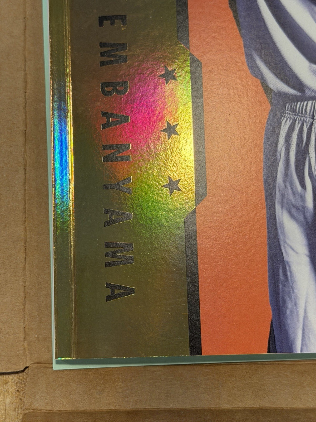 Victor Wembanyama Gold Variant 11/25 - PSA Magazine May 2026 Spurs Wemby view 7